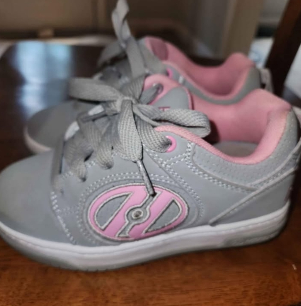 Gray and Pink Sneakers for Active Fun